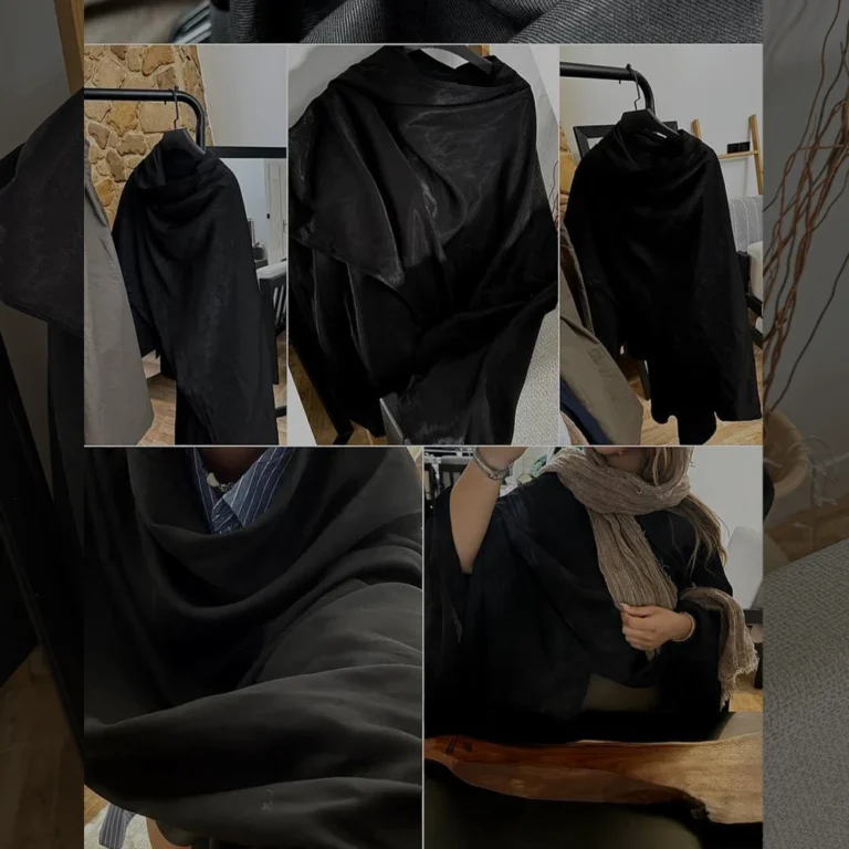 پانچو مشکی دورو