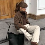 کت زنانه فوتر choco | دارای رنگبندی و سایز - Image 2