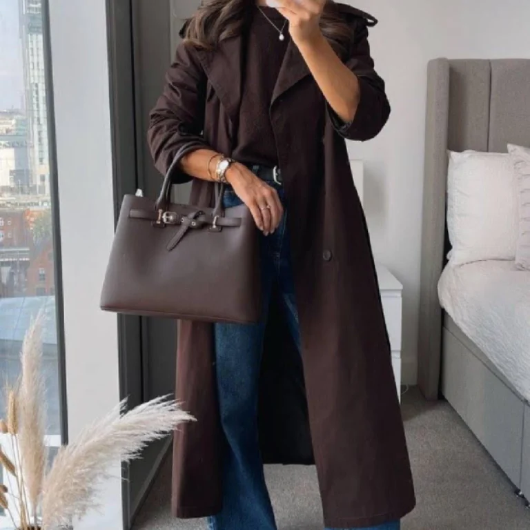 خرید بارانی لانگ زنانه