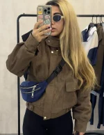 بامبر جکت جیر زنانه