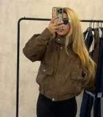 بامبر جکت جیر زنانه