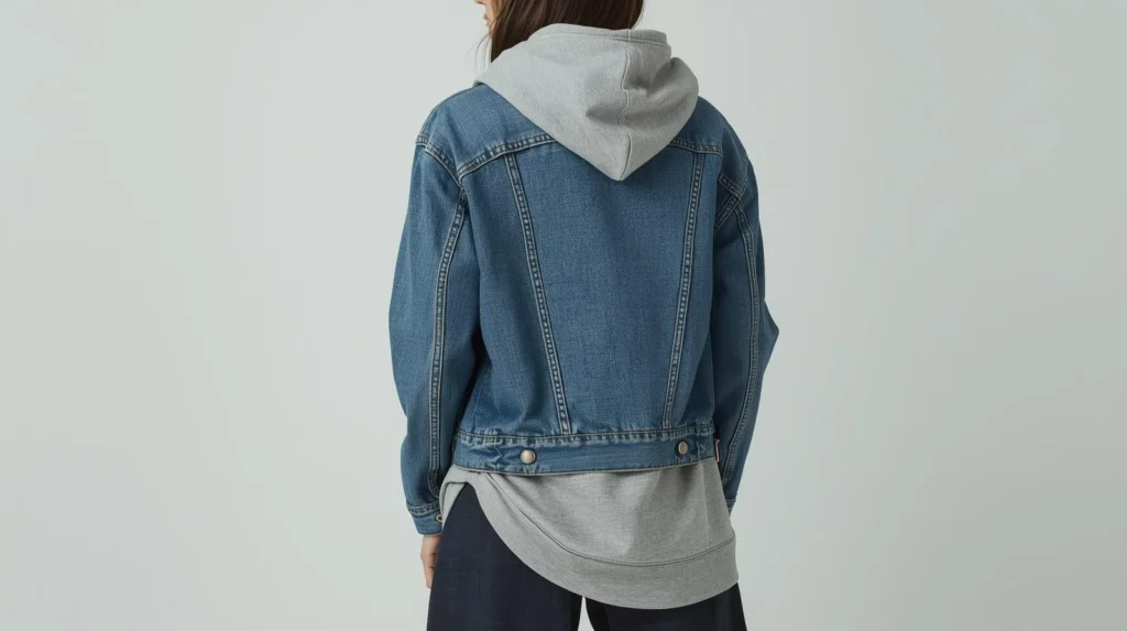 استایل با کت جین