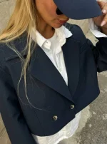 خرید کراپ کت فاستونی 4 فصل - Image 3