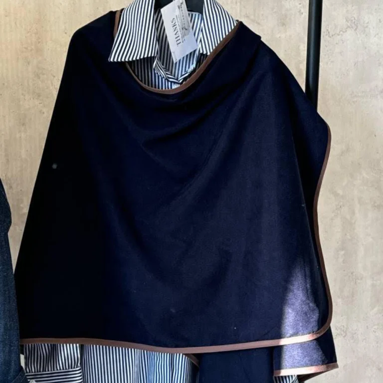 پانچو کبریتی سرمه ای