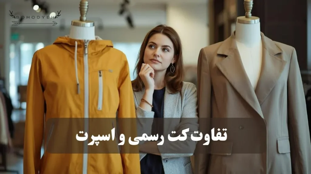 تفاوت کت رسمی و اسپرت