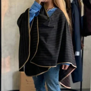 پانچو قهوه ای موهر دیپلمات