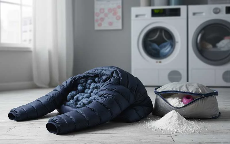 بازگرداندن پف کاپشن